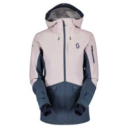 Scott Vertic 3L Jacket Women's in Sweet Pink and Metal Blue